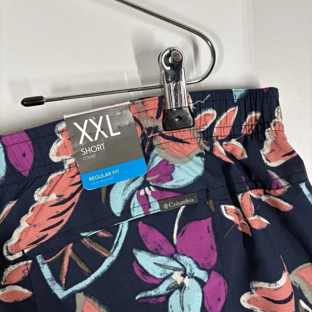 Columbia Women XXL Outdoor Hiking Omni-Shield Sandy River Printed Short III NWT - Picture 8 of 13
